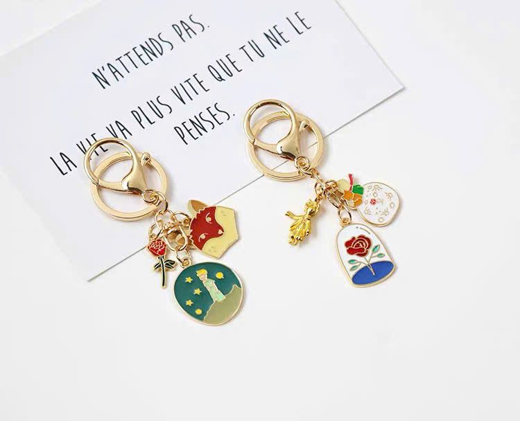  Móc Khóa Kim Loại Hoàng Tử Bé (Deluxe) 