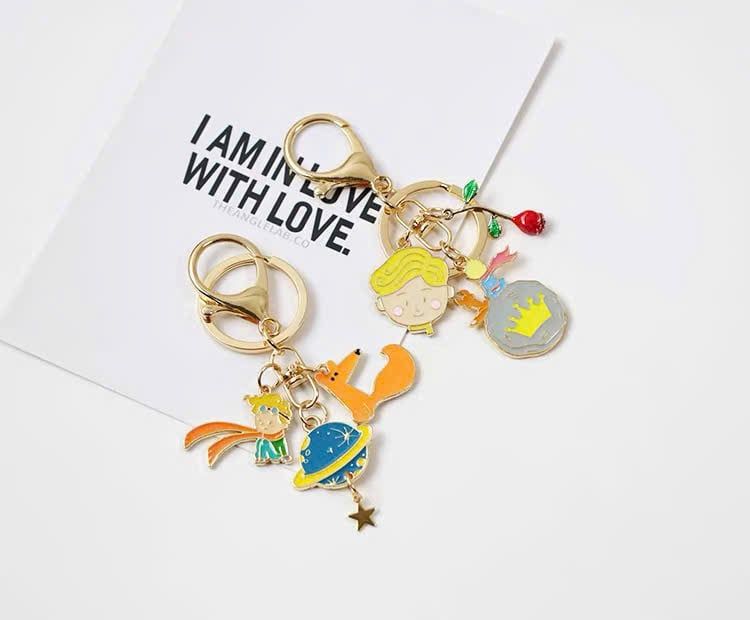  Móc Khóa Kim Loại Hoàng Tử Bé (Deluxe) 