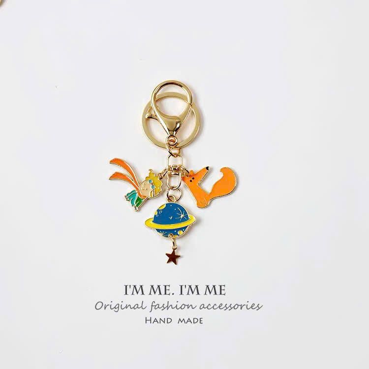  Móc Khóa Kim Loại Hoàng Tử Bé (Deluxe) 