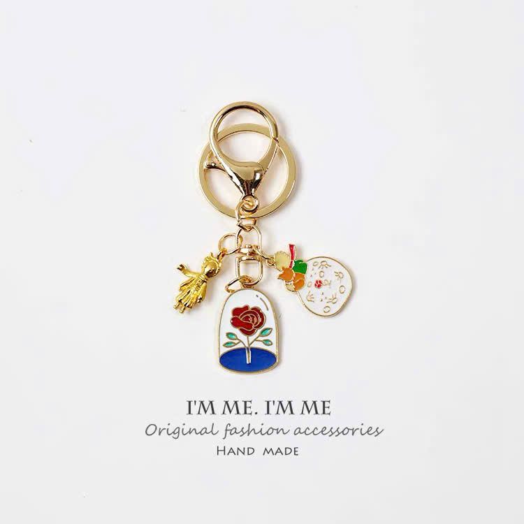  Móc Khóa Kim Loại Hoàng Tử Bé (Deluxe) 