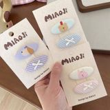  Set Kẹp Tóc Vải Bông 