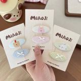  Set Kẹp Tóc Vải Bông 