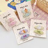  Set Kẹp Tóc Vải Bông 