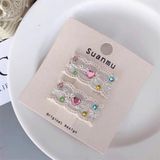  Set Kẹp Tóc Ren Đính Đá 