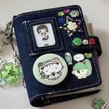  Sổ Còng Bìa Jean Chân Dung 