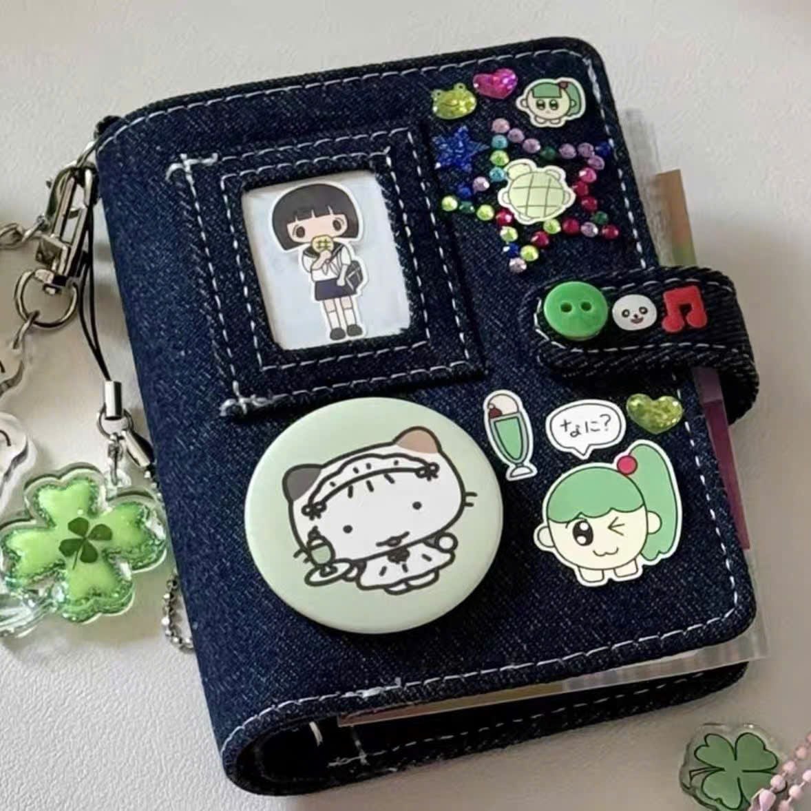  Sổ Còng Bìa Jean Chân Dung 