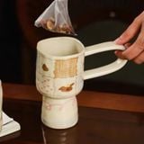  Cốc Gốm Quai Ngang Coquette 