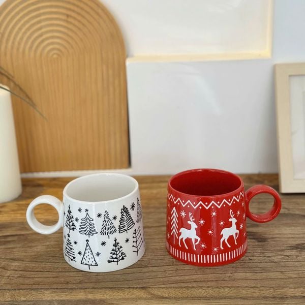  Cốc Christmas Deer Edition 