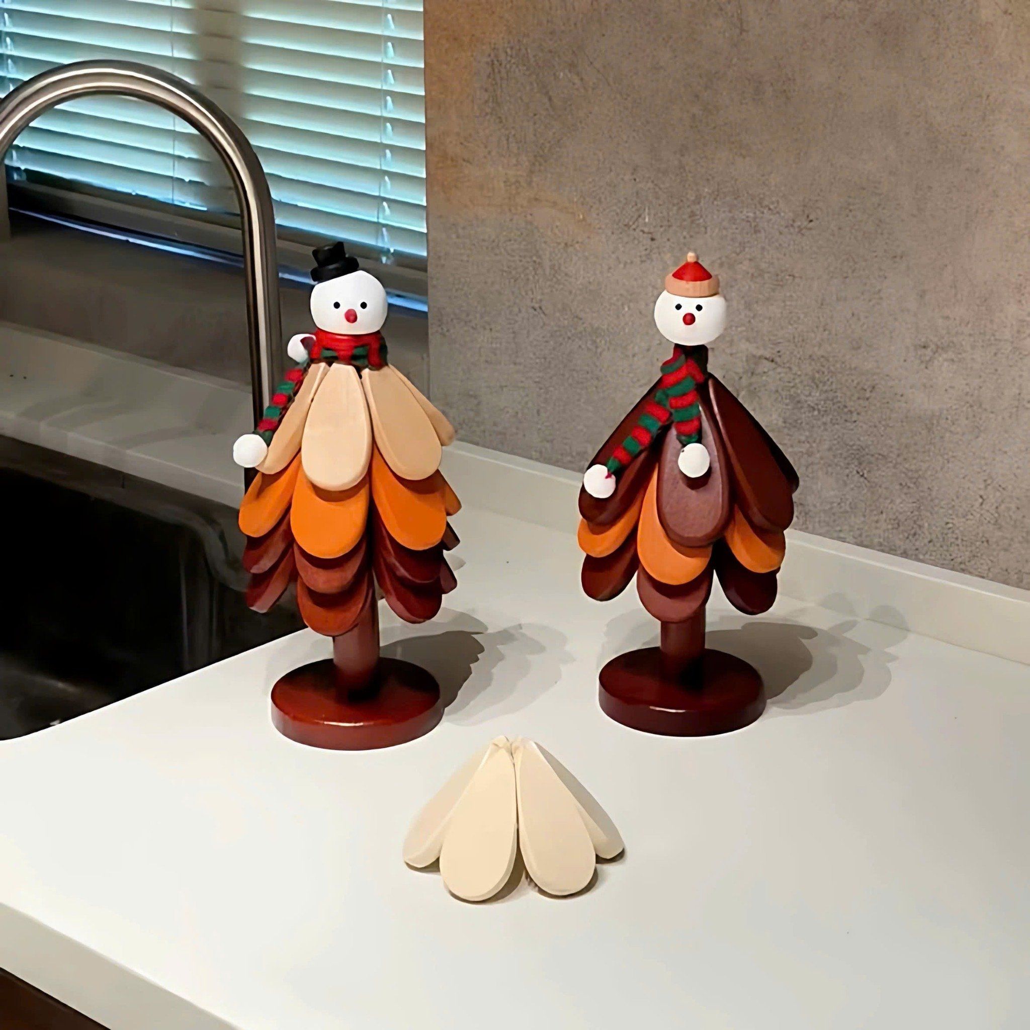  Đế Lót Cách Nhiệt Hình Cây Thông Noel Người Tuyết 