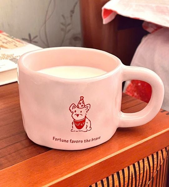  Cốc Gốm Cún Lucky Smile 