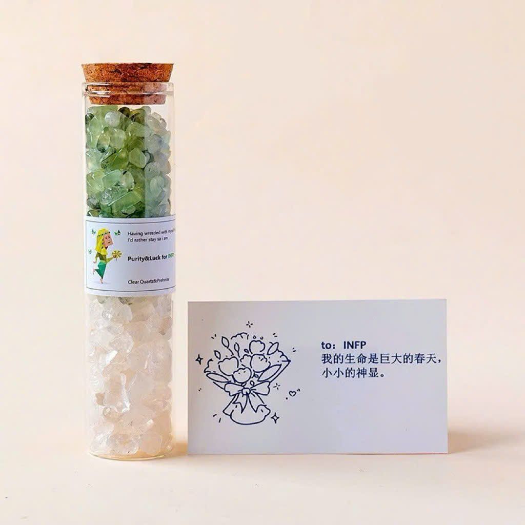  Ống Thuỷ Tinh Đá Năng Lượng 