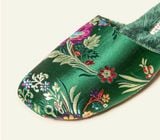  Dép Lụa Gấm Thêu Cozy 