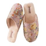  Dép Gấm Thêu Mây Hoa 