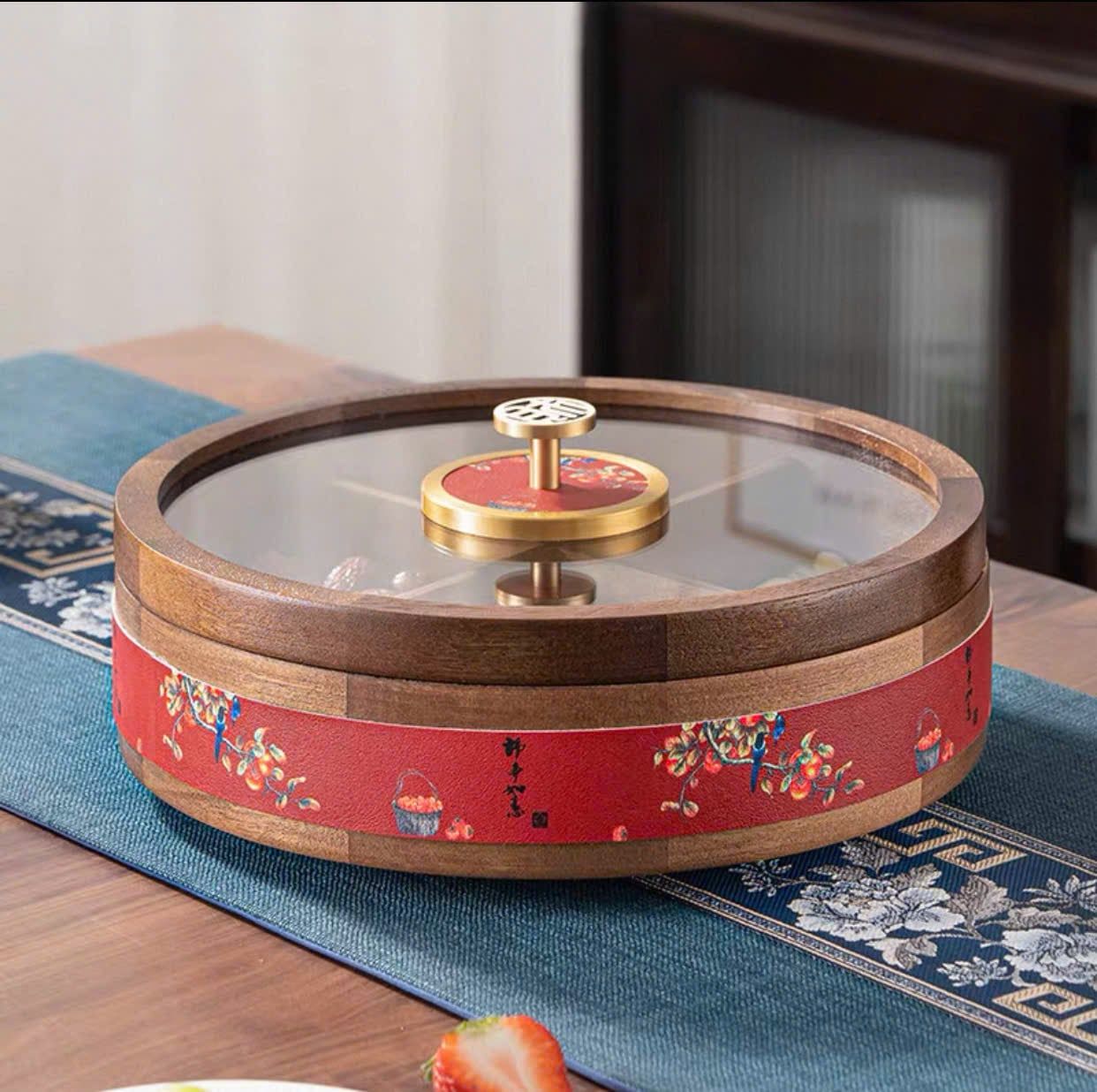  Khay Mứt Vạn Lý Sơn Hà -  Phiên bản Cao Cấp 