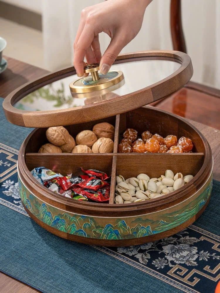  Khay Mứt Vạn Lý Sơn Hà -  Phiên bản Cao Cấp 