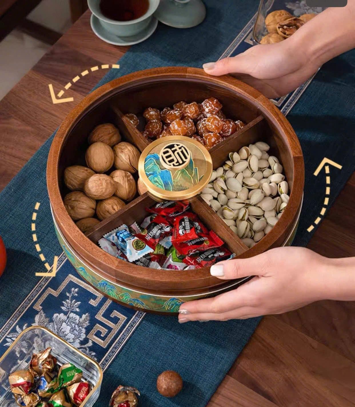  Khay Mứt Vạn Lý Sơn Hà -  Phiên bản Cao Cấp 