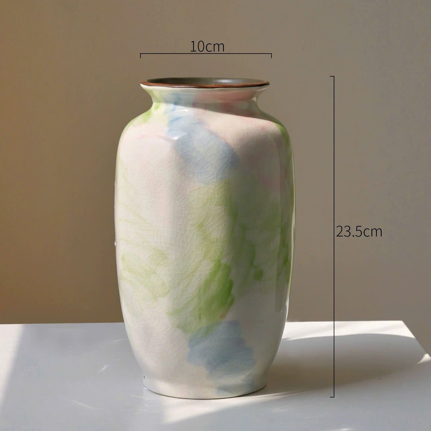  Bình Hoa Gốm Kiểu Pháp Cổ Điển 