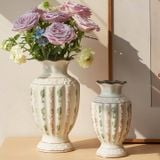  Bình Hoa Sứ Hoạ Tiết Hoa Lá 