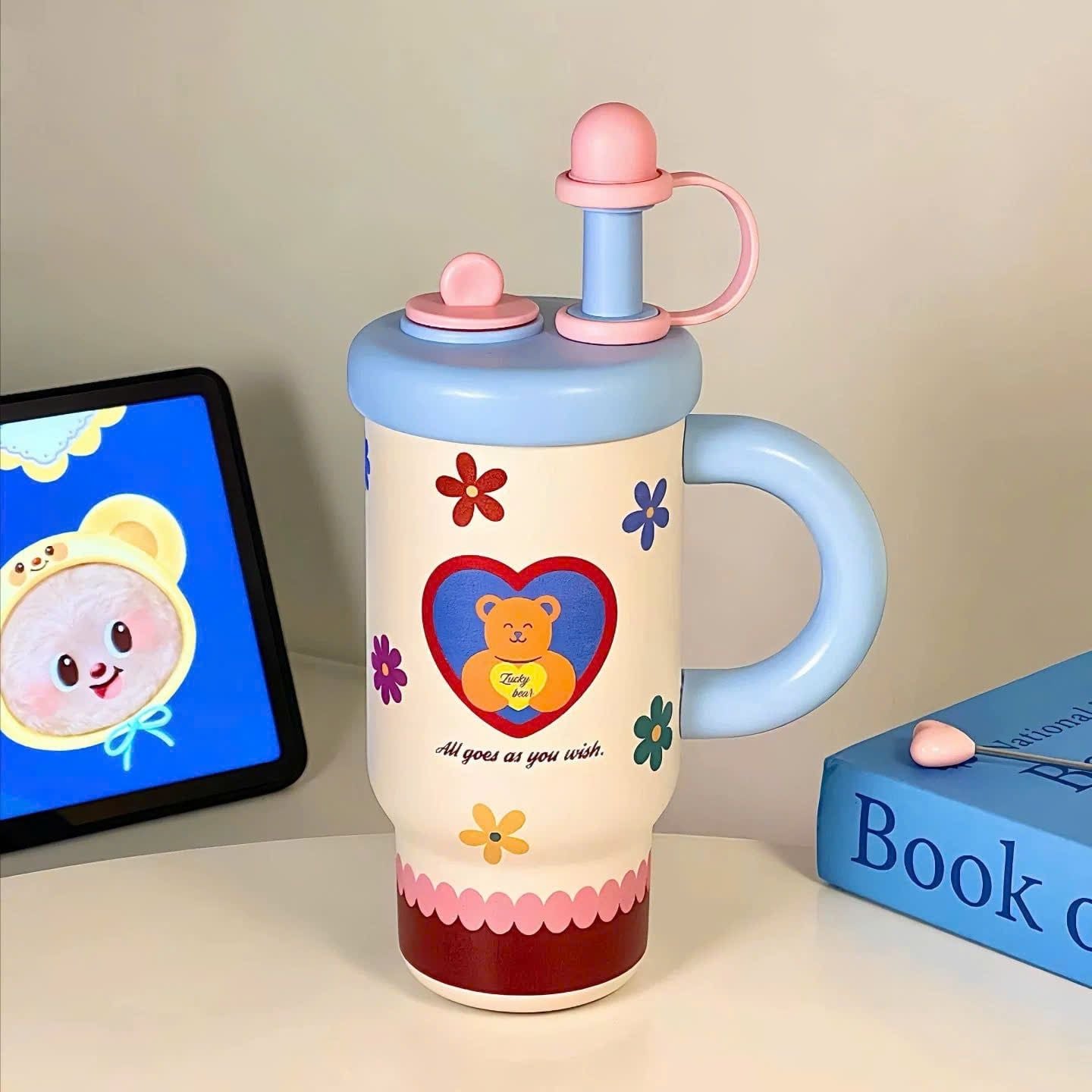  Cốc Giữ Nhiệt Happy Bloom 