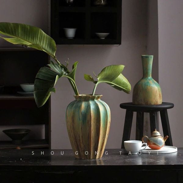  Bình Hoa Sơn Dầu Cổ Điển 