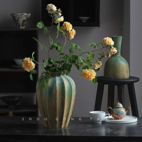  Bình Hoa Sơn Dầu Cổ Điển 