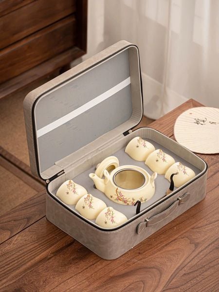  Bộ Ấm Trà Lộc Đào Xuân 