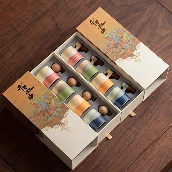  Bộ Cốc Sơn Thủy Ngũ Trà 