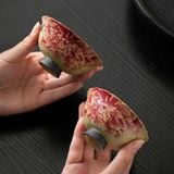  Chén Trà Hoa Mẫu Đơn 