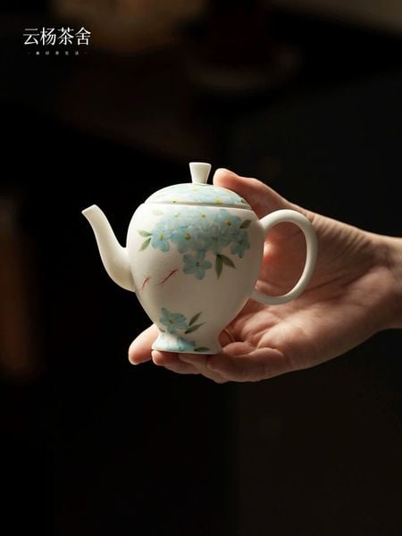  Ấm Trà Bạch Hoa Lam 