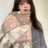  Khăn Quàng Cổ Bunny Winter 