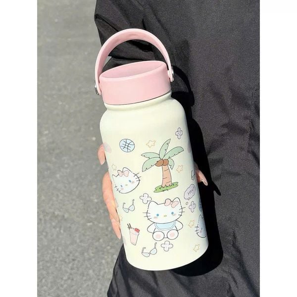  Bình Giữ Nhiệt Hello Kitty Picnic 