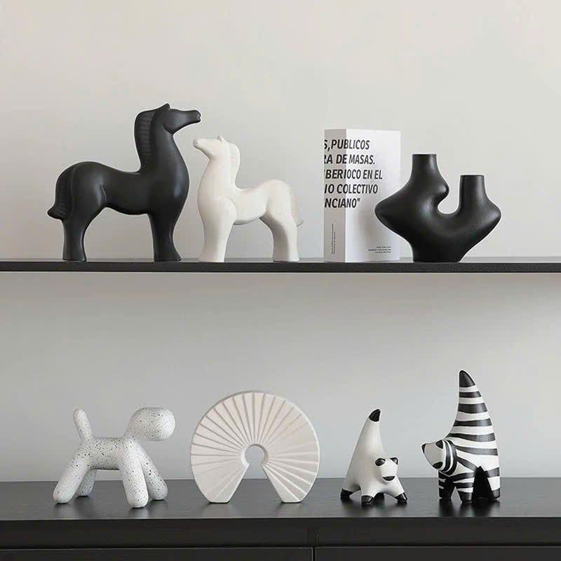  Tượng Ngựa Phong Cách Bắc Âu 