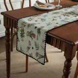 Khăn Trải Bàn Runner Botanical Vintage 