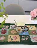  Khăn Trải Bàn Runner Retro Flower 
