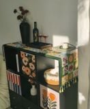  Khăn Trải Bàn Runner Retro Flower 