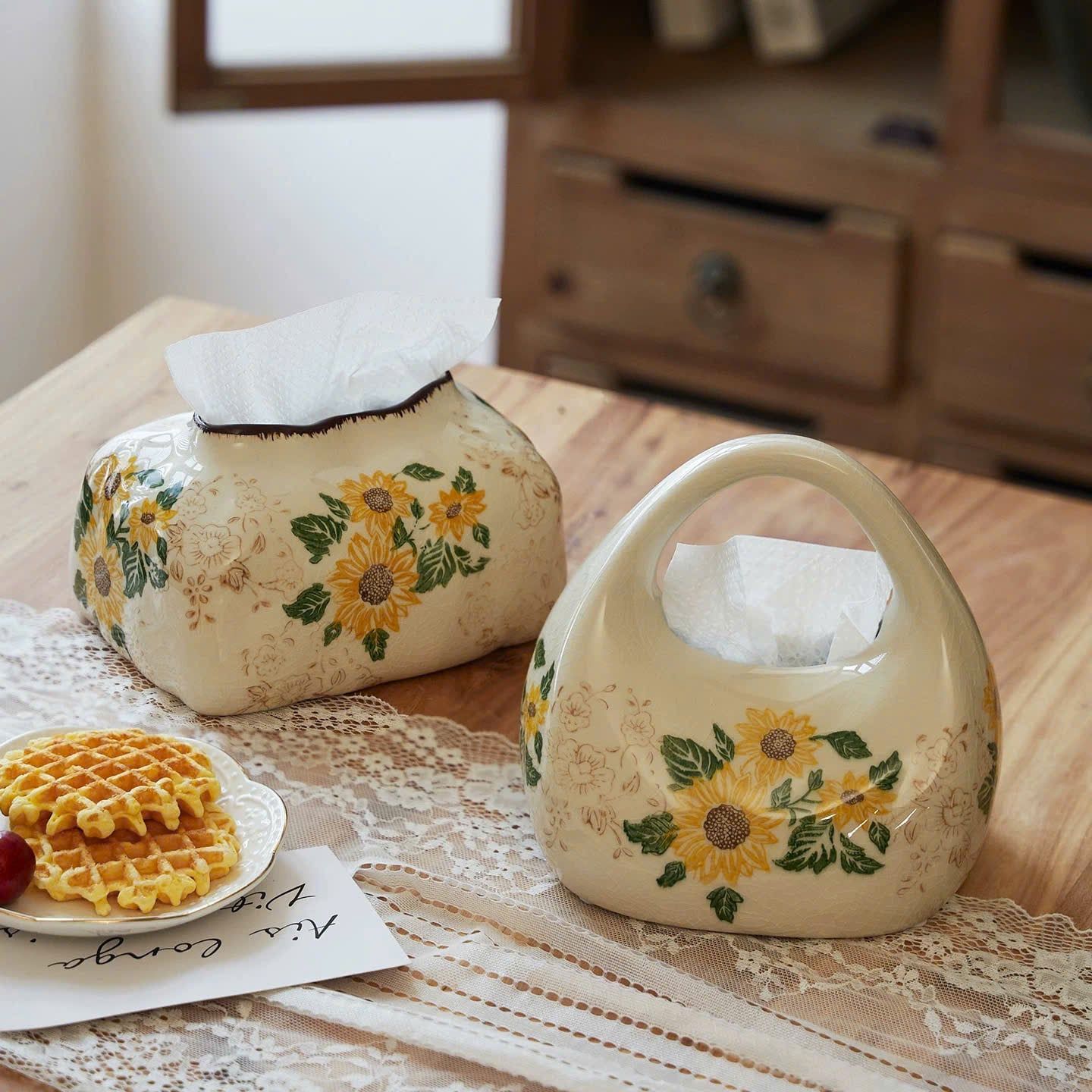  Hộp Đựng Khăn Giấy Sunflower 