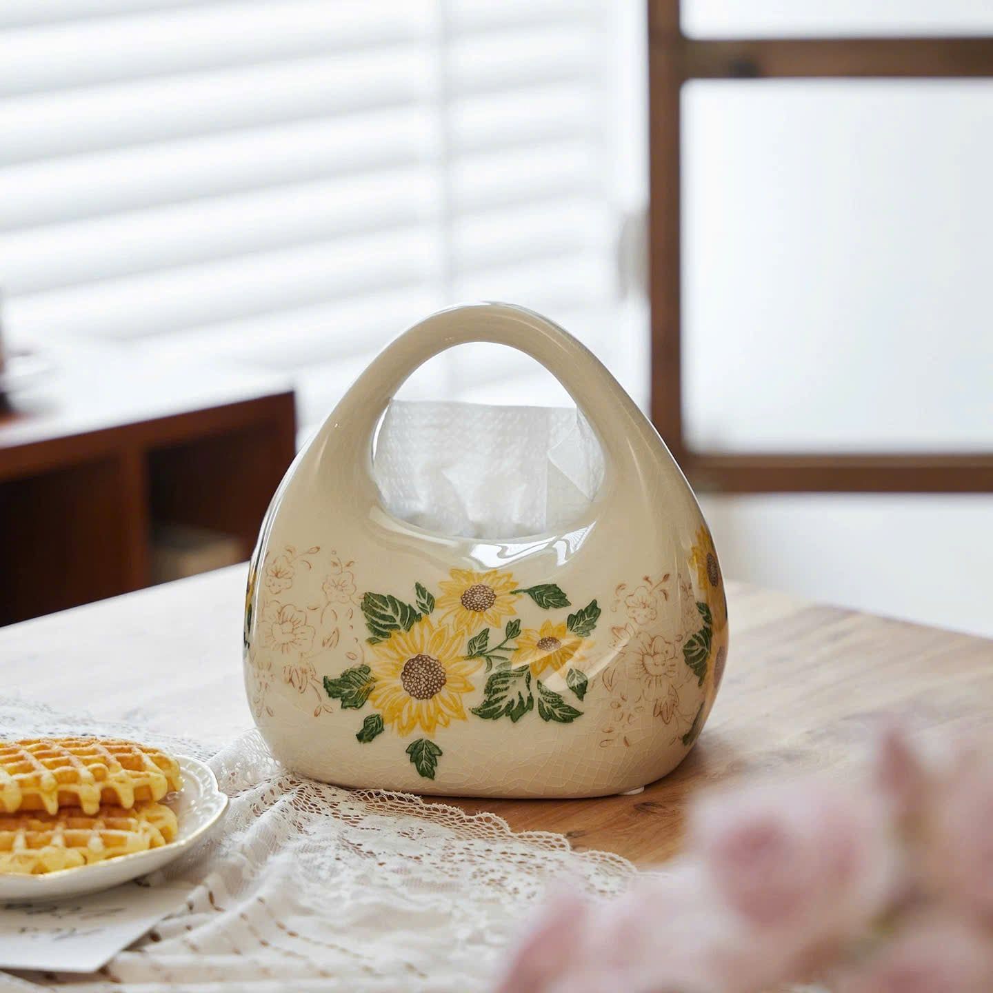  Hộp Đựng Khăn Giấy Sunflower 