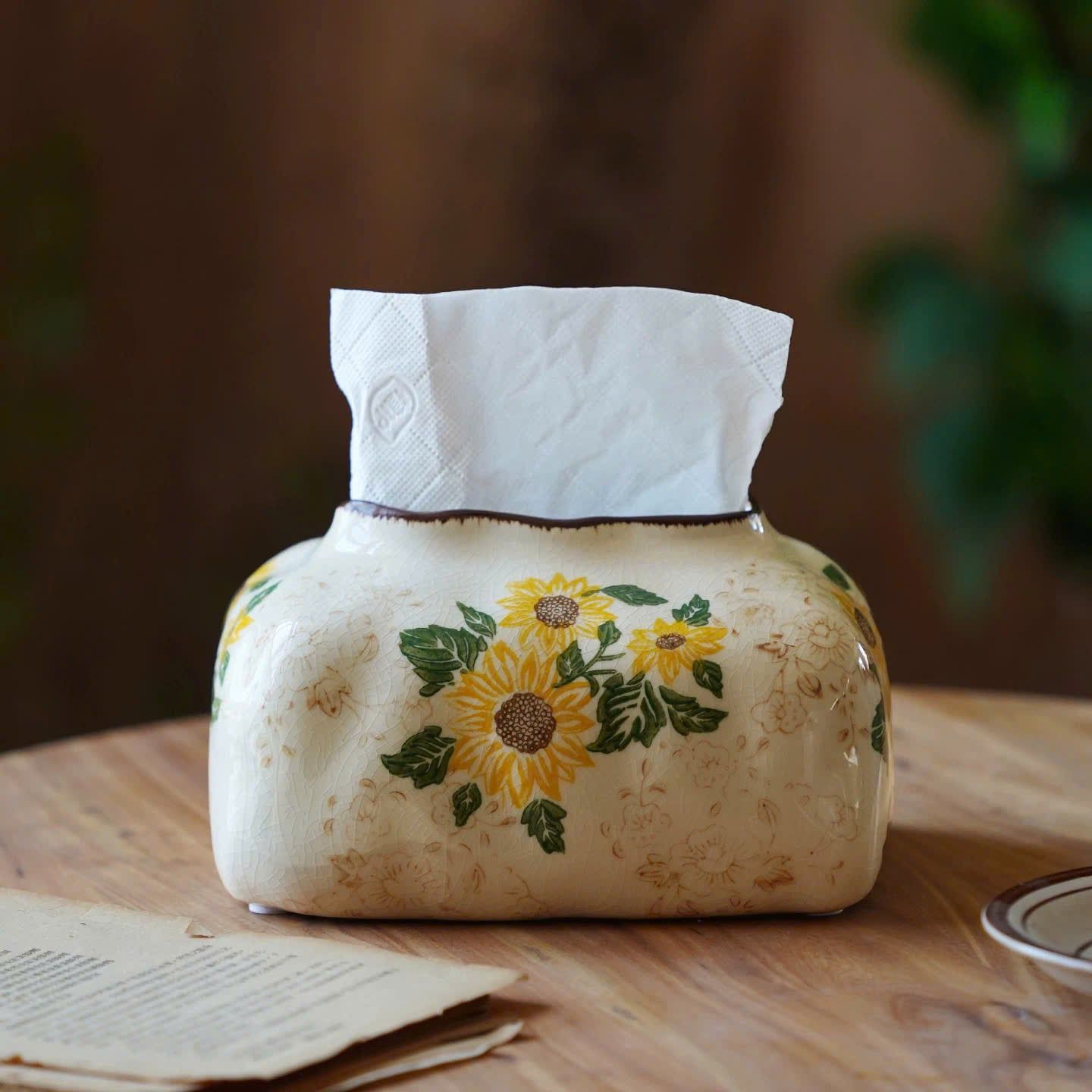  Hộp Đựng Khăn Giấy Sunflower 