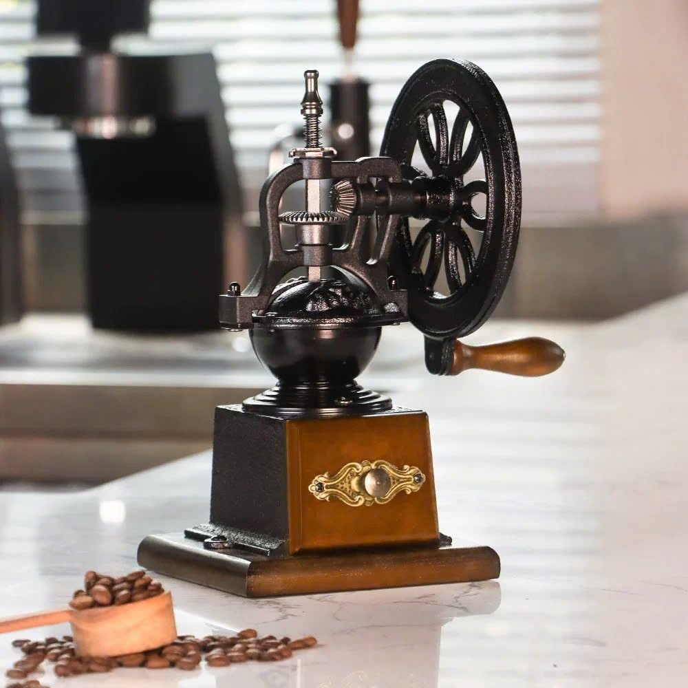  Máy Xay Hạt Cà Phê Retro Wheel Grinder 