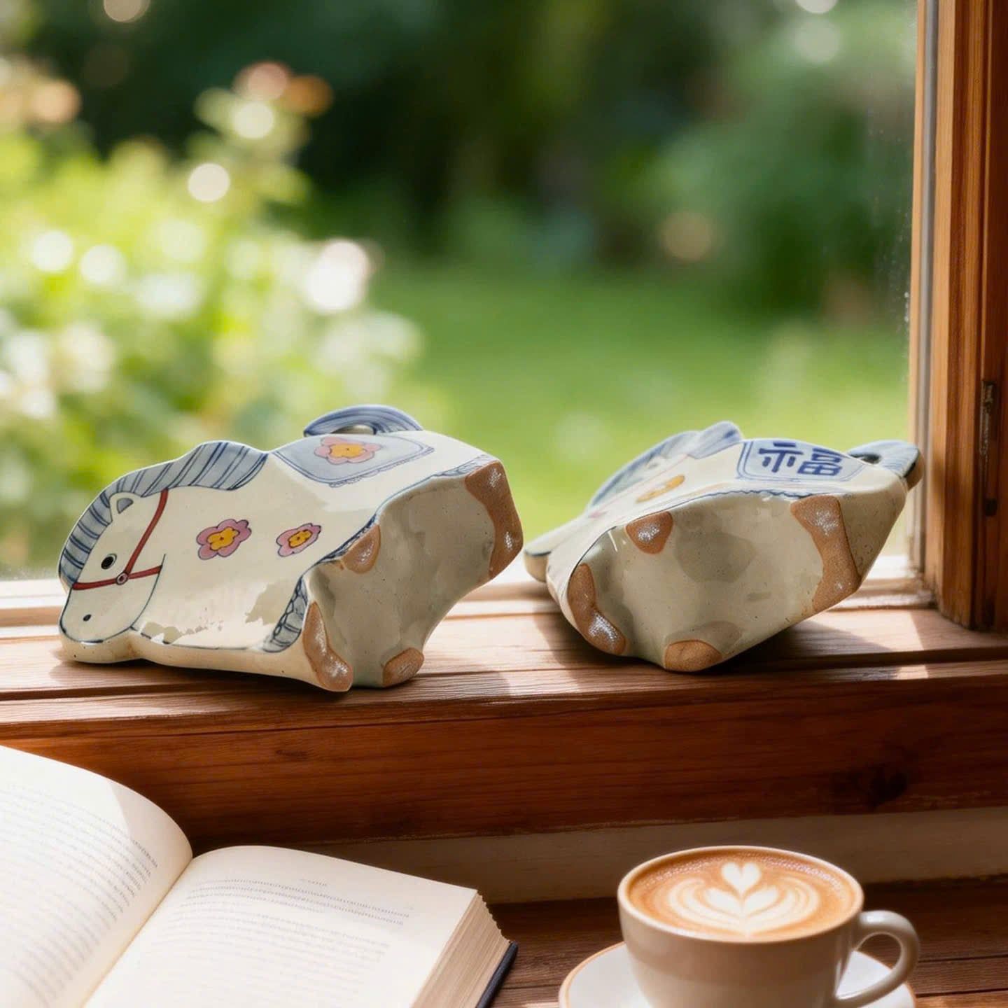  (Order) Bình Hoa Phi Mã Tài Lộc 