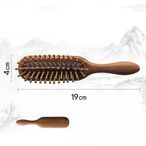  Lược Gỗ Đàn Hương 