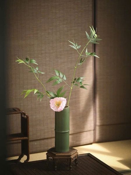  (Order) Bình Hoa Ống Tre 