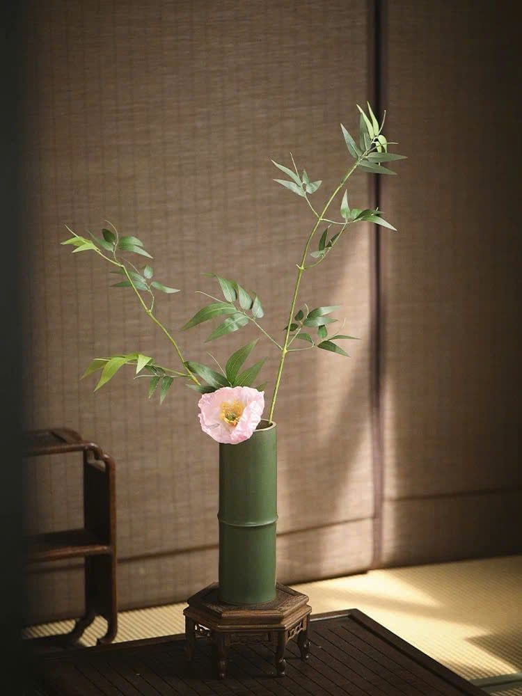  (Order) Bình Hoa Ống Tre 