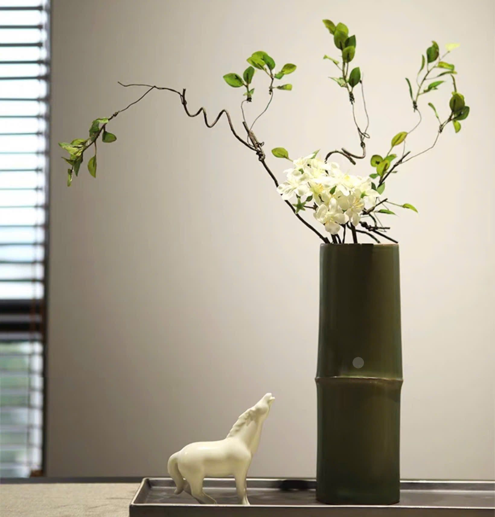  (Order) Bình Hoa Ống Tre 