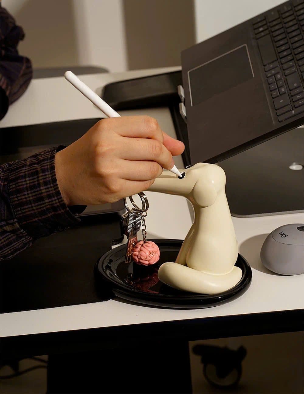  [ORDER] Giá Đỡ Chìa Khóa Magnetic Dog Holder 