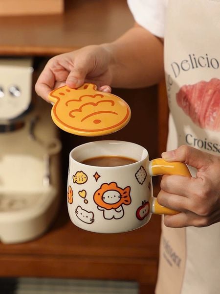 Cốc Taiyaki Mèo Con 