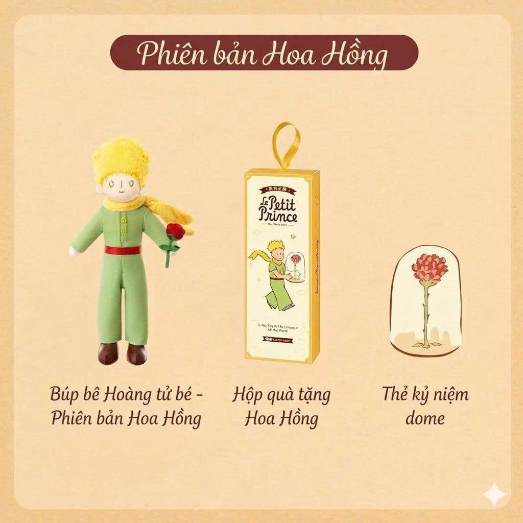  [ORDER] Búp Bê Ghi Âm Hoàng Tử Bé 