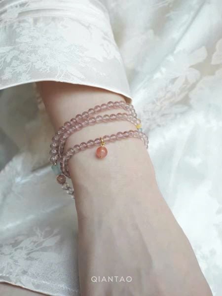  (ORDER) Vòng Vân Mây Hồng 