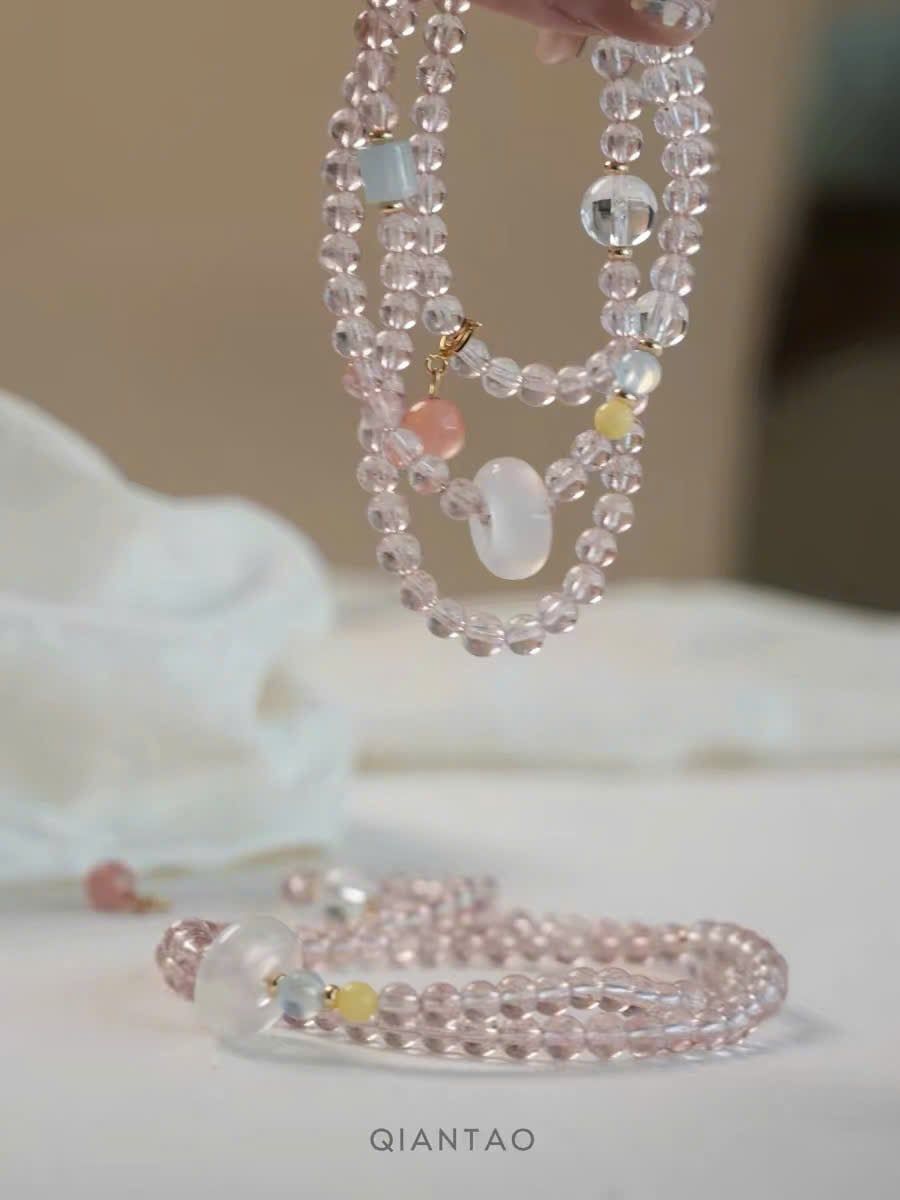  (ORDER) Vòng Vân Mây Hồng 