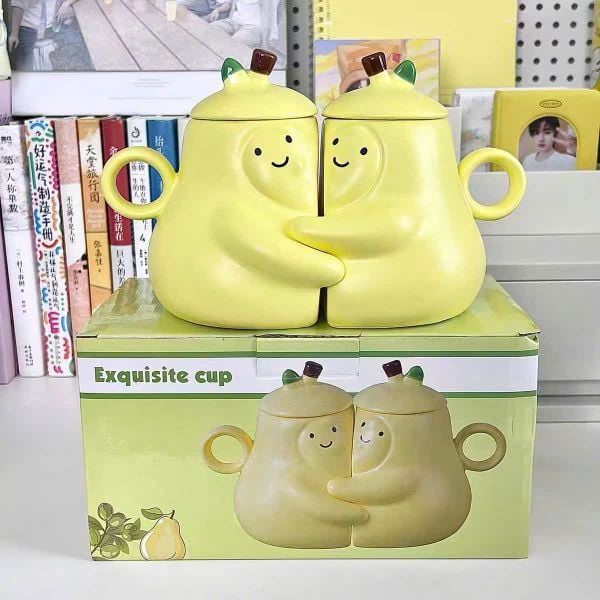  (ORDER) Set Cốc Gốm Pear Hug 